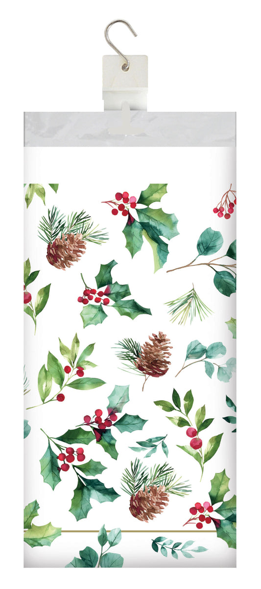 Chic Holiday Paper Tablecover 1 CT 54X102