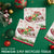 Vintage Christmas Beverage Napkins 2 P