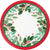 Holly Jolly Christmas Dinner Plates 8 CT