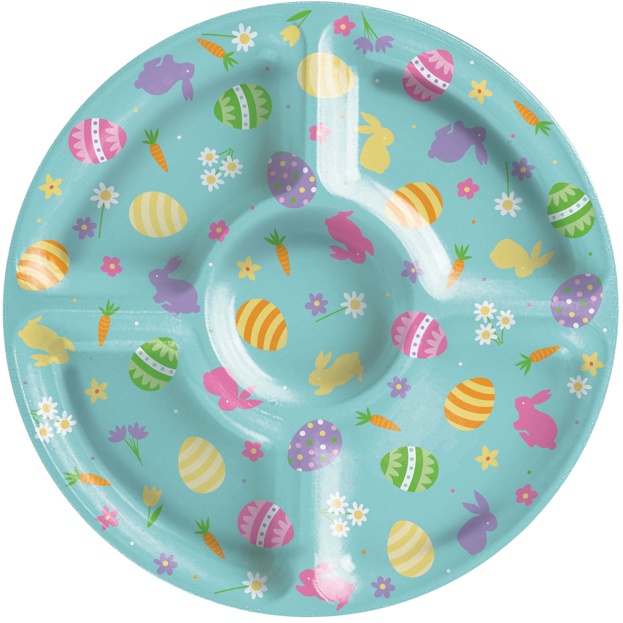 Easter Plastic Compartment Tray