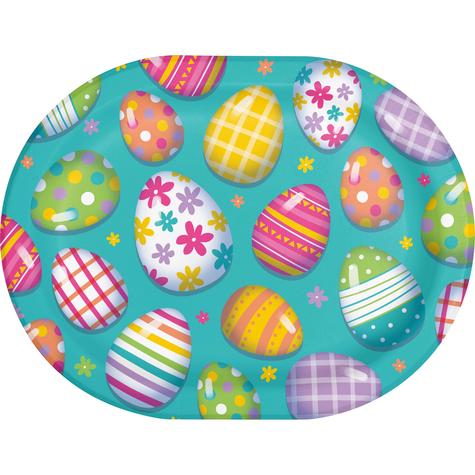 Oval Platter Happy Eggster