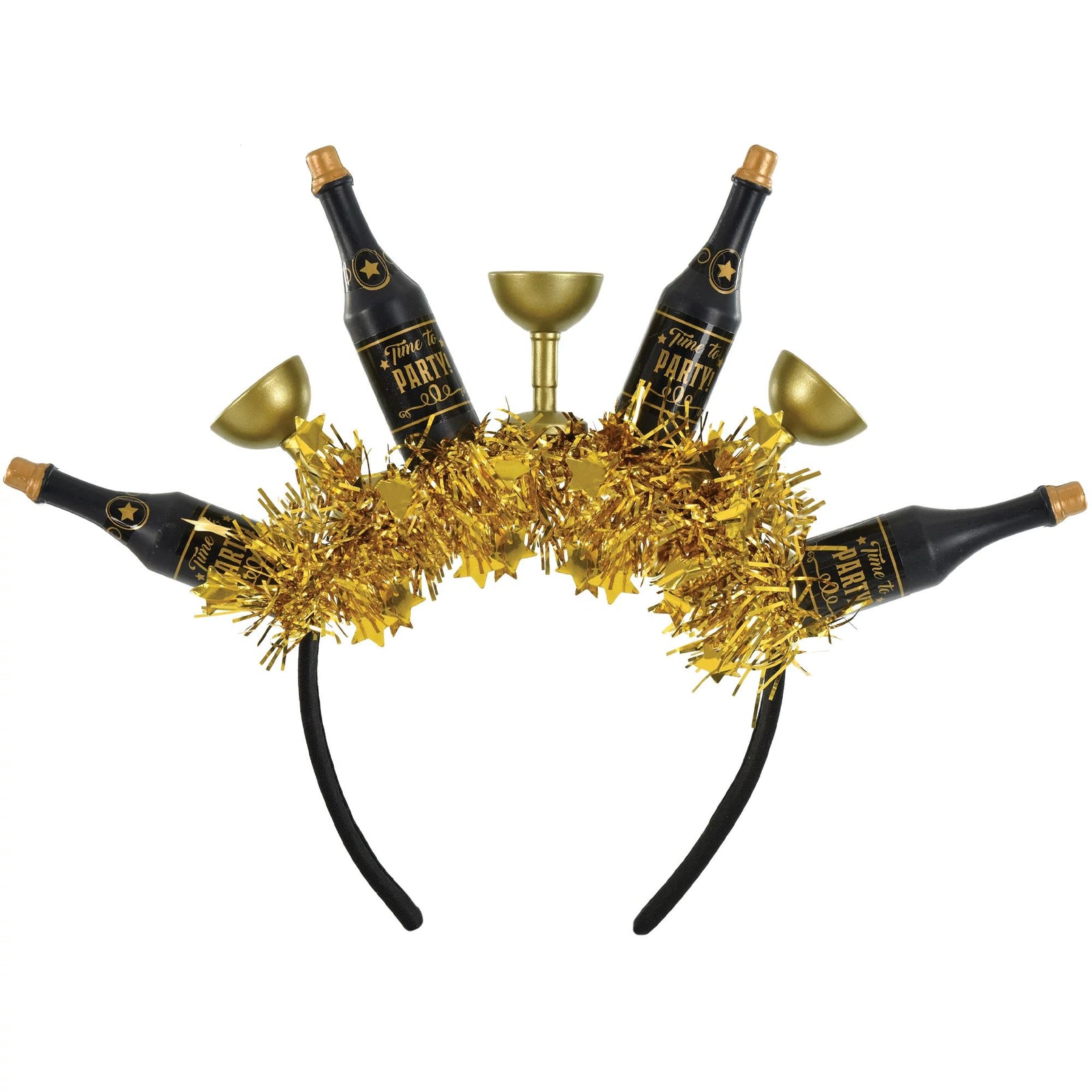 Champagne Bottle Deluxe Headband