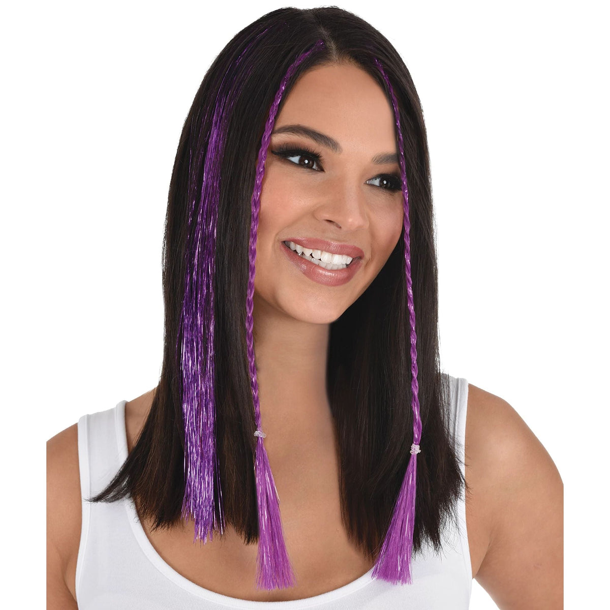 Tinsel Hair Extension - Purple