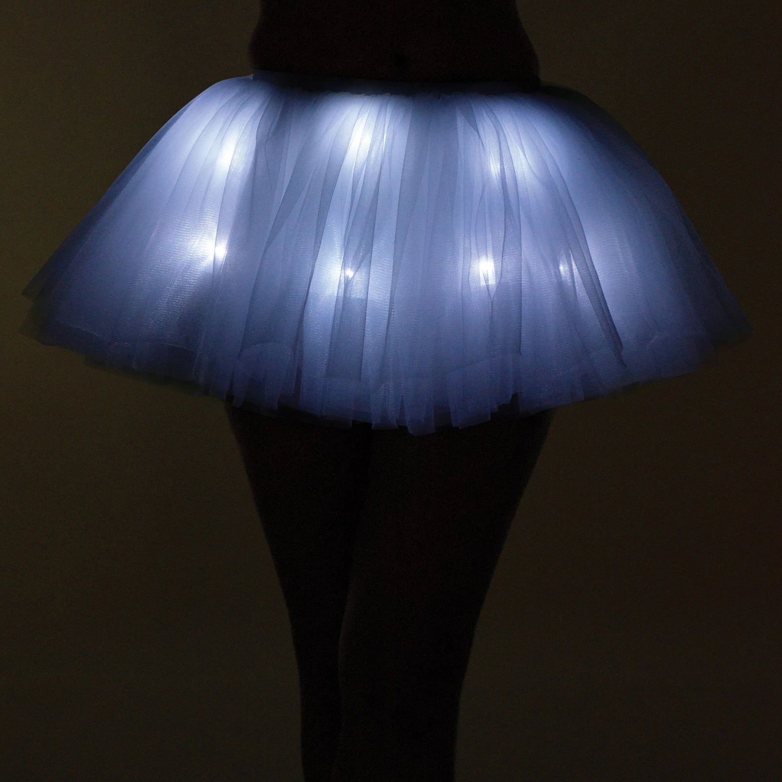 White Light-Up Tutu - Adult