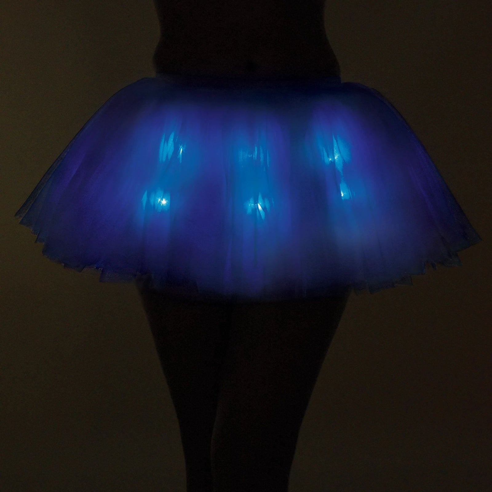 Blue Light-Up Tutu - Adult