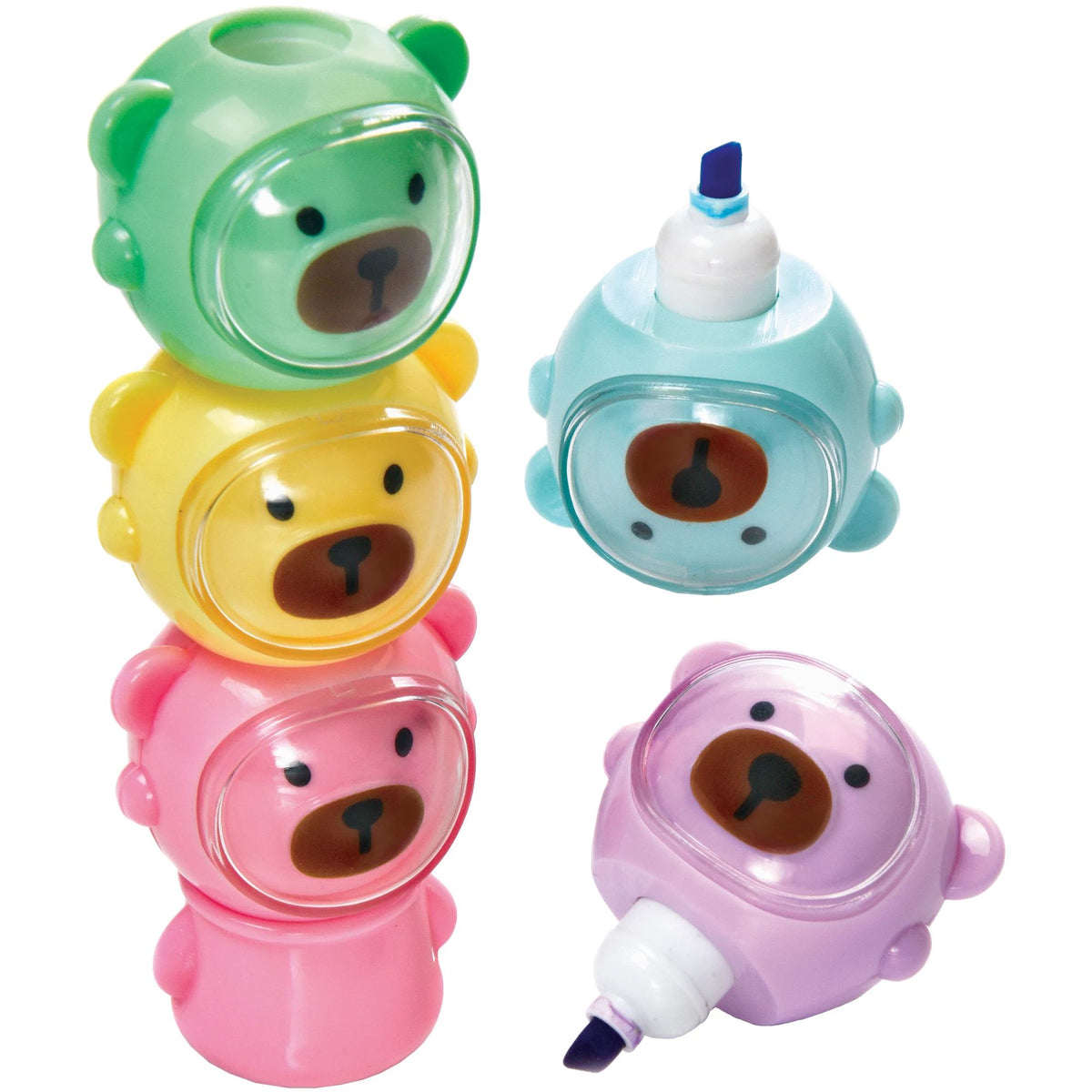 Bear Stackable Markers, 6 3/4&quot; x 1 1/2&quot;