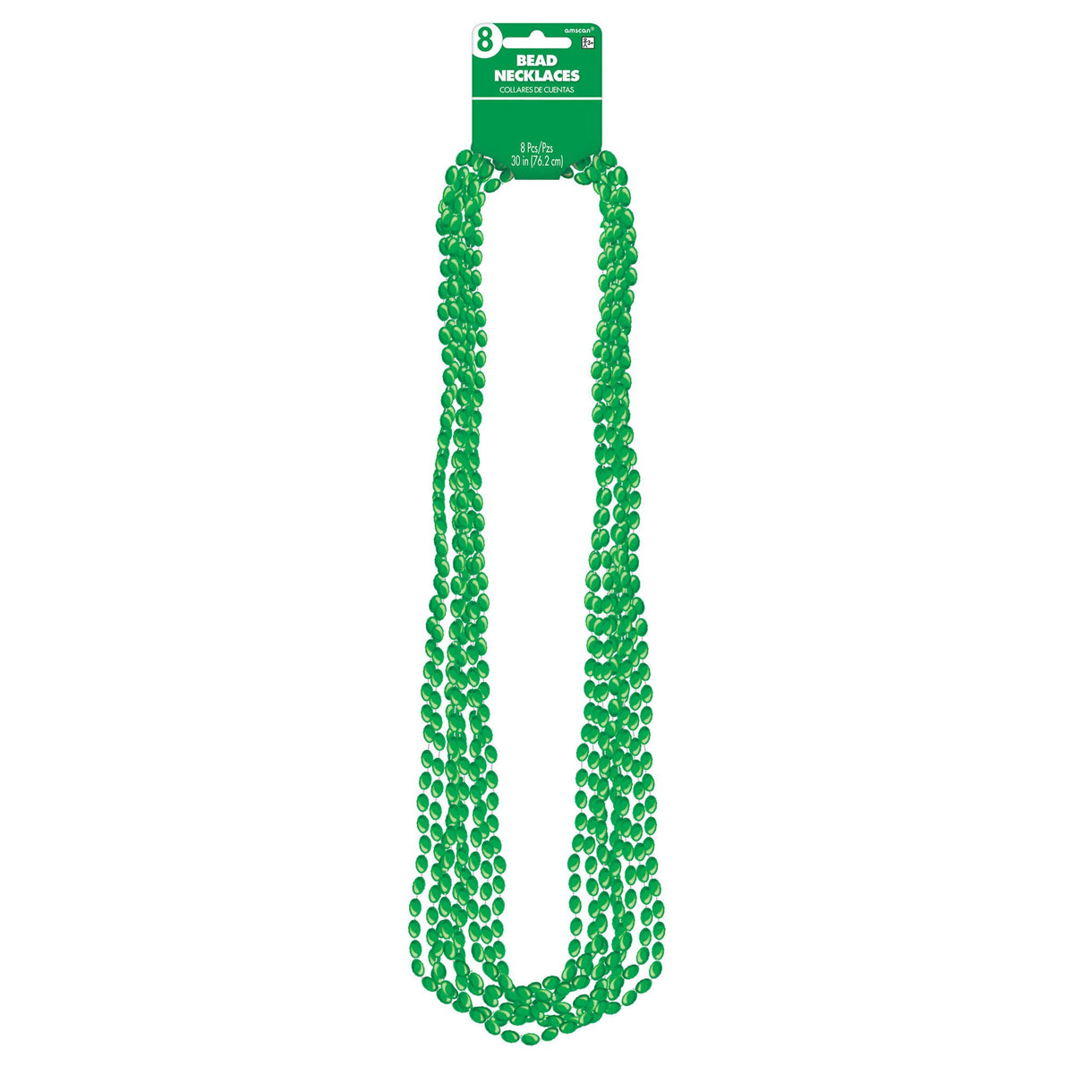 Green Metallic Bead Necklaces