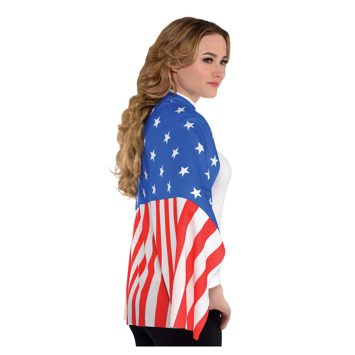 Red, White &amp; Blue Hero Cape