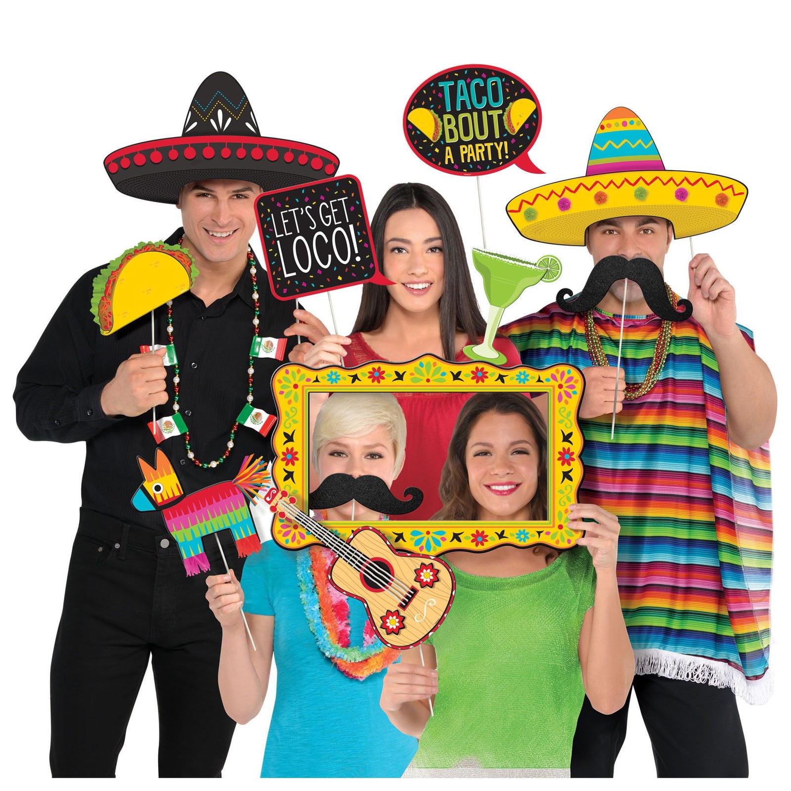 Fiesta Deluxe Jumbo Photo Props