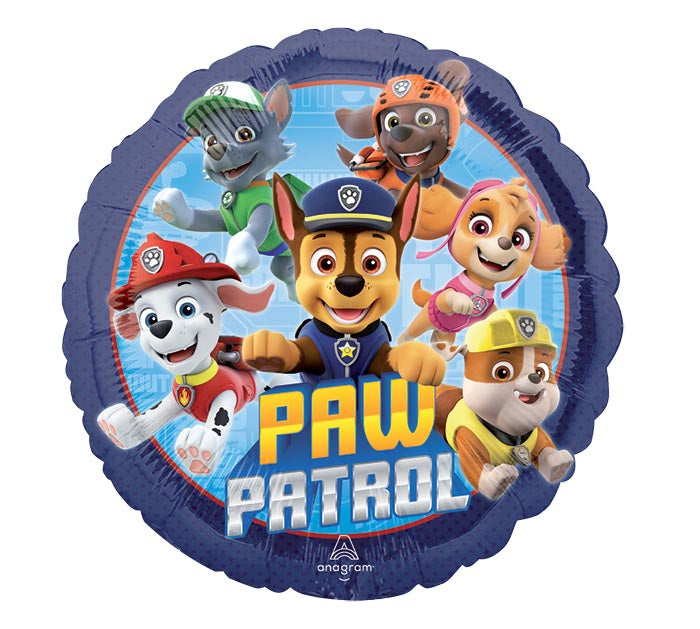 17" Paw Patrol Happy Birthday Foil