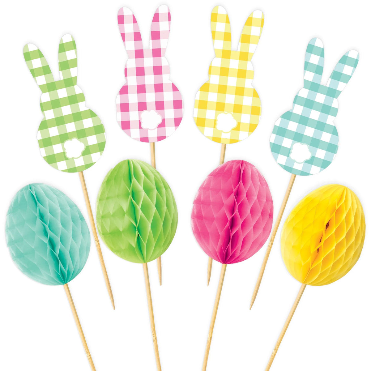 Bunnies &amp; Eggs Cupcake Picks