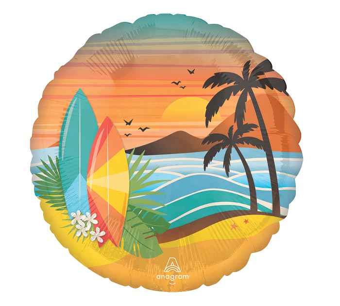 Beach Life 8.5" Round Plates