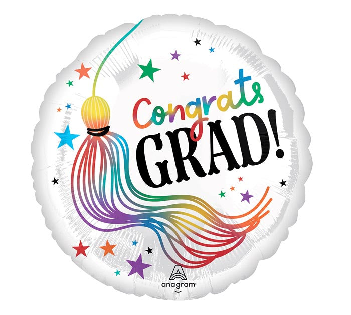 17" GRAD PLAYFUL WIGGLES FOIL BALLOON