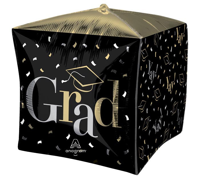 15&quot; GRAD CUBEZ CLASS DISMISSED FOIL BALLOON