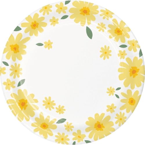 Sweet Daisy Dessert Plates