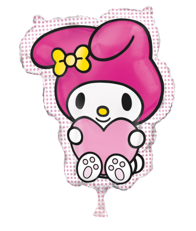 209 18&quot; My Melody Shaped Giant Foil Balloon