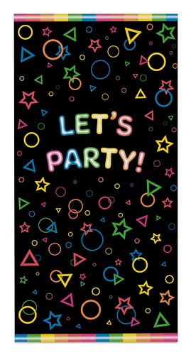 Neon Let's Party Door Cover