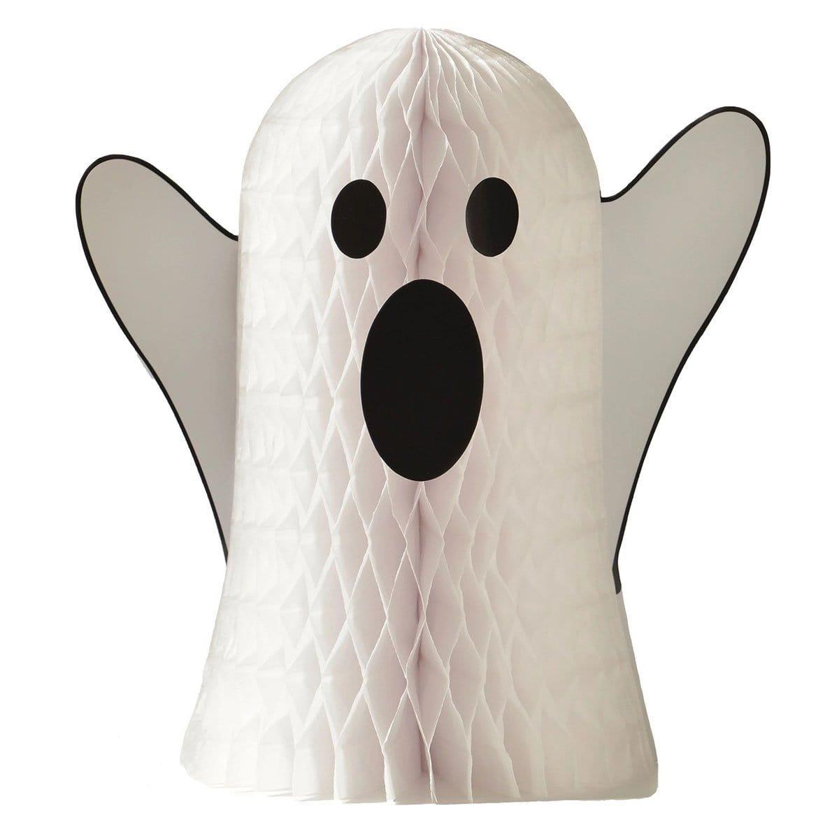 Family Friendly Ghost Honeycomb Centerpiece