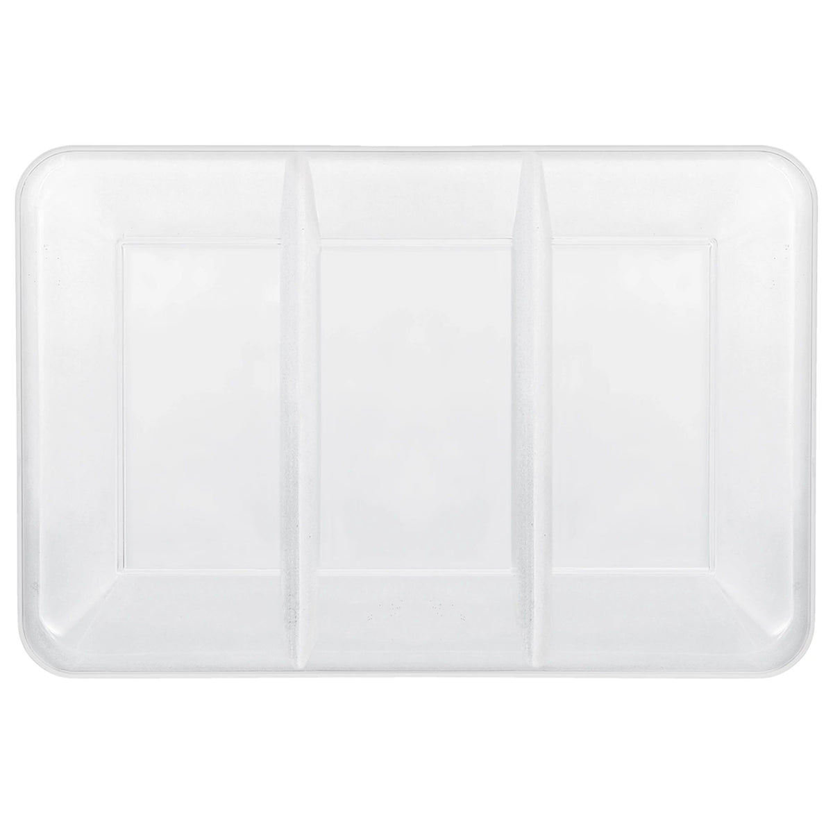 Compartment Tray, Recyclable - White