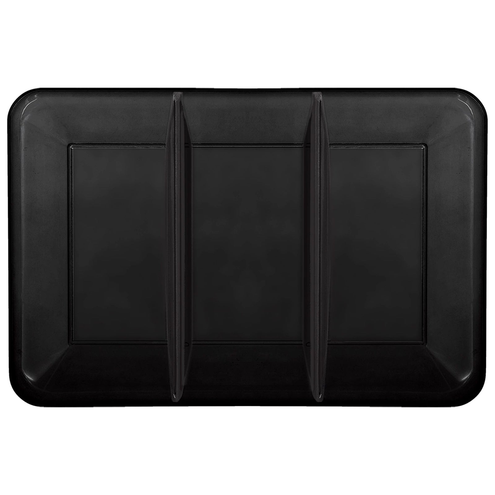 Compartment Tray, Recyclable - Black