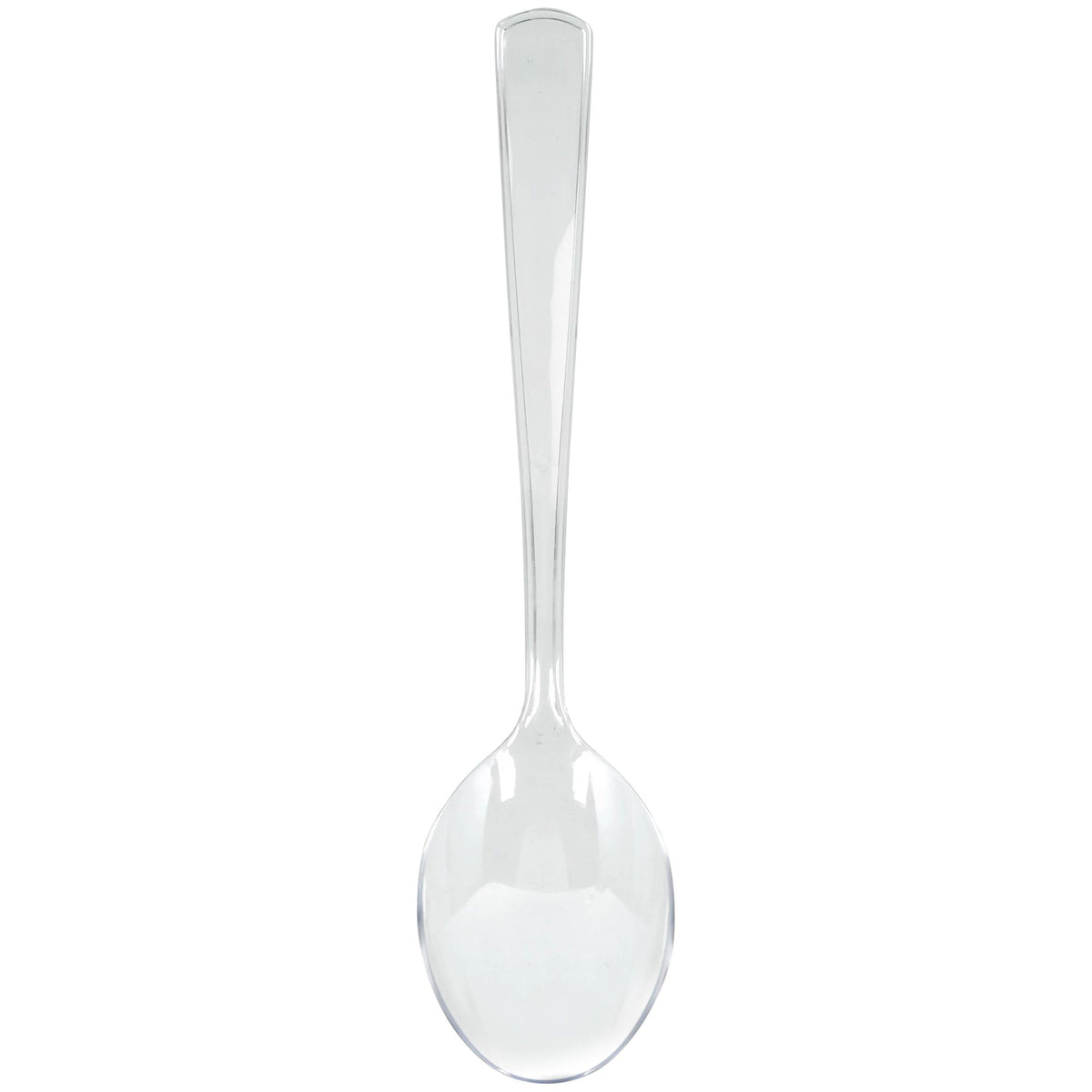 Packaged Serving Spoons, Recyclable - Clear