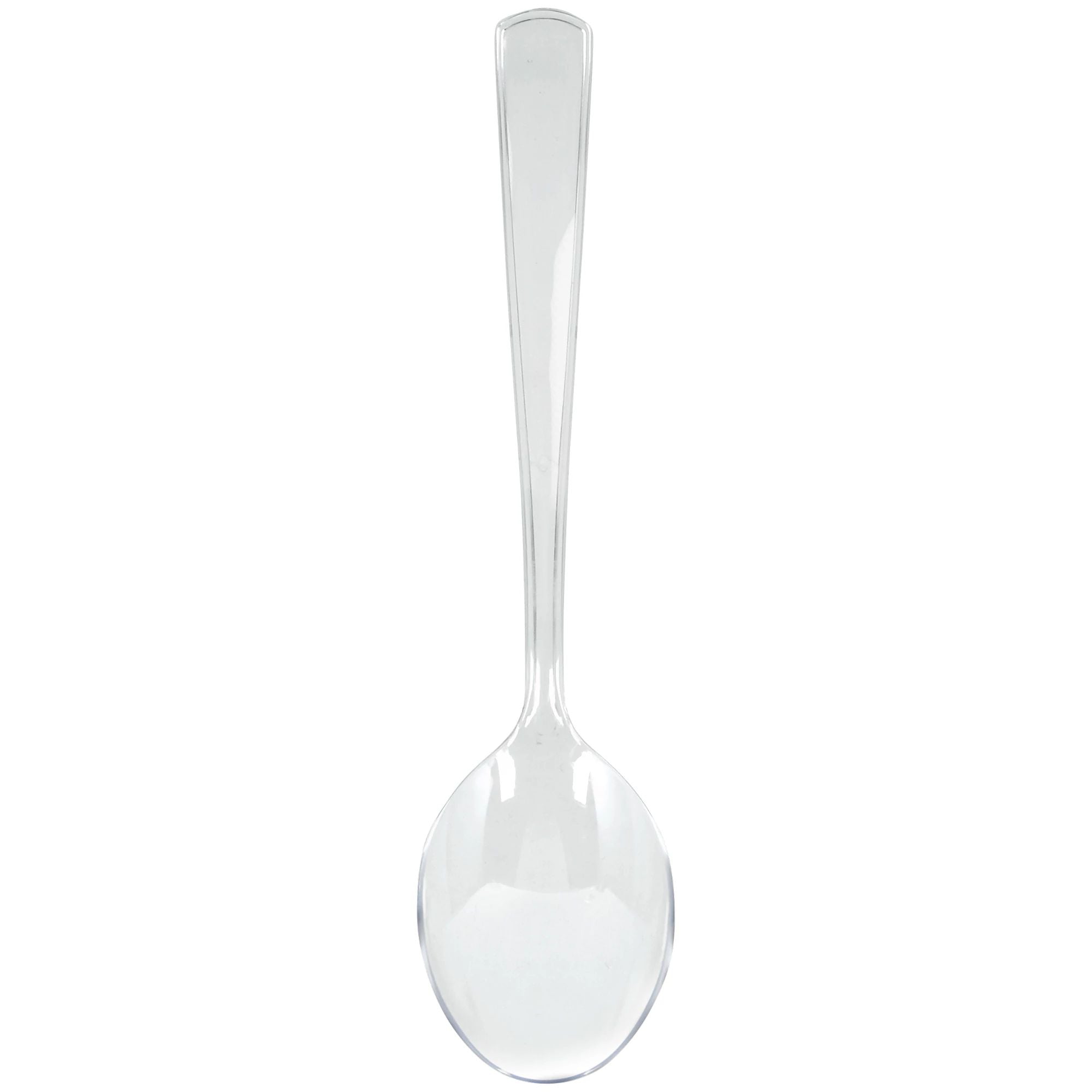 Packaged Serving Spoons, Recyclable - Clear