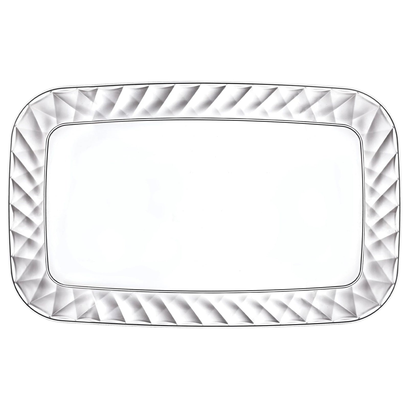 Serving Tray - Diamond Acrylic