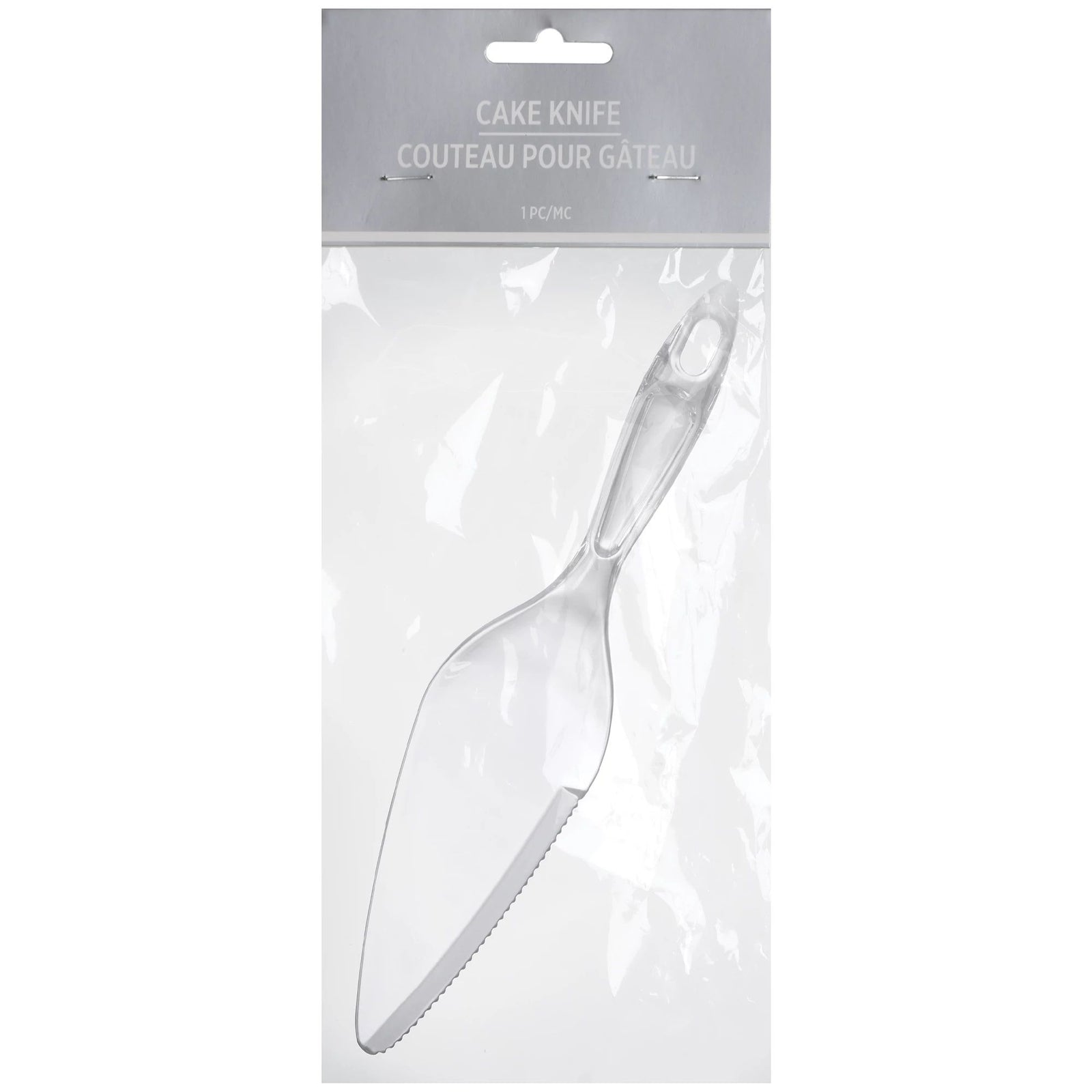 Clear Acrylic Cake Knife