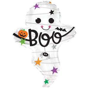 25&quot; MUMMY GHOST SHAPED FOIL BALLOON