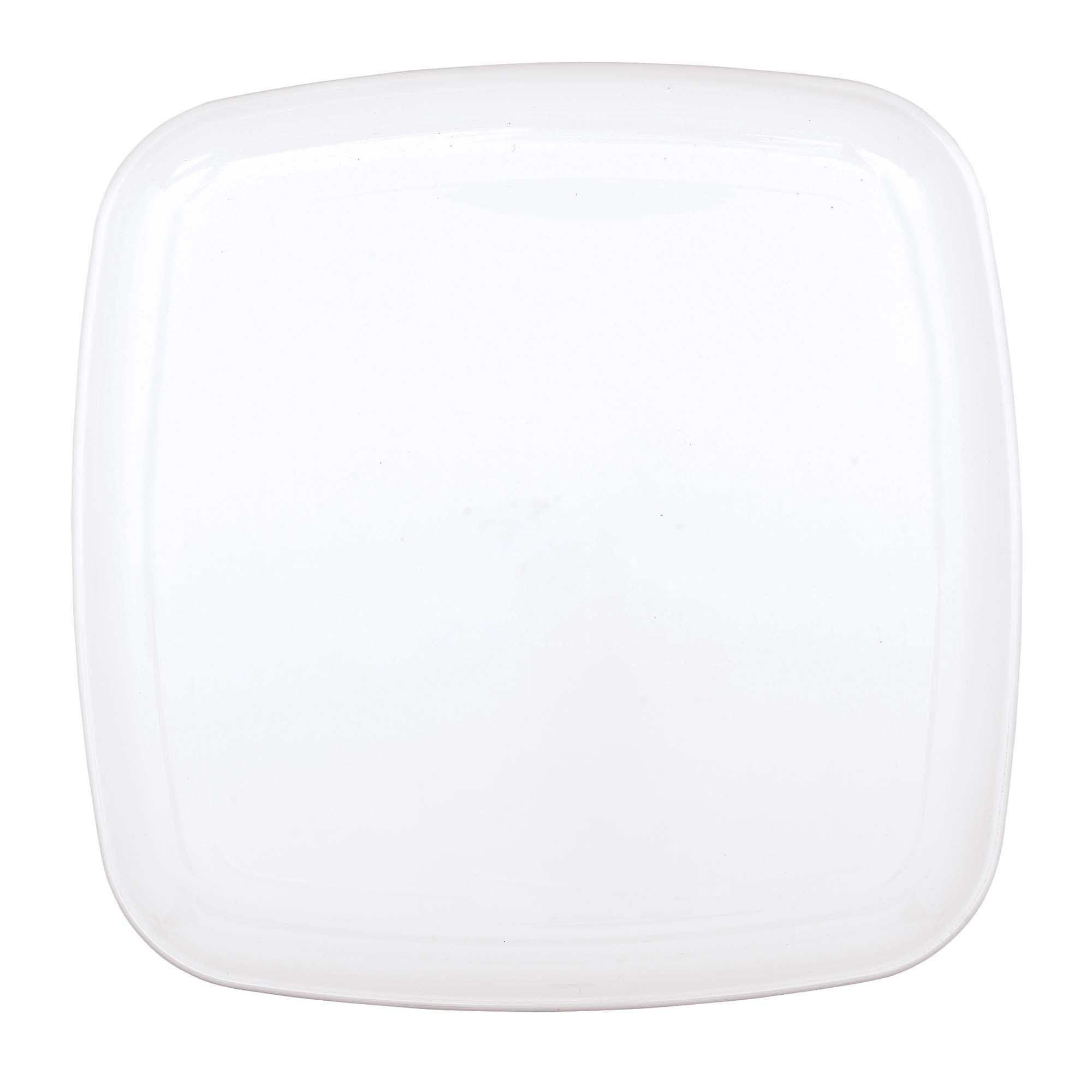 Square Platter - White