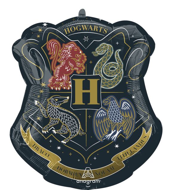 170 22&quot; Harry Potter Hogwarts Crest Foil Balloon