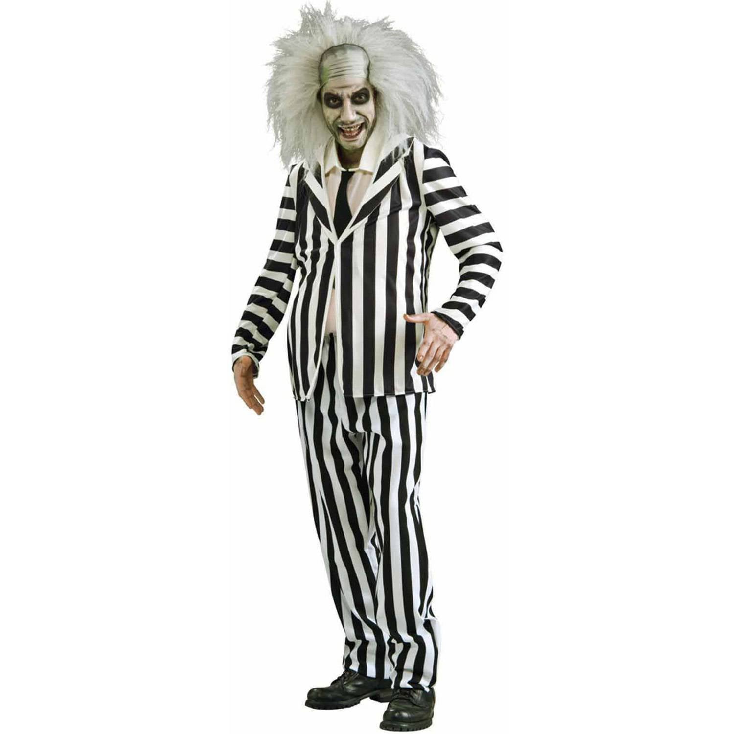 Beetlejuice Adult Costume Size X-Large