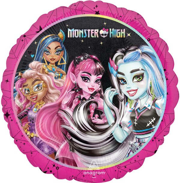 219 17&quot; MONSTER HIGH FOIL BALLOON