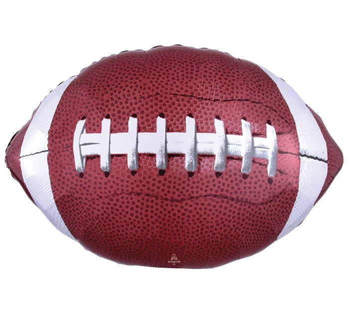 488A 31" GAME TIME FOOTBALL SHAPE FOIL BALLOON