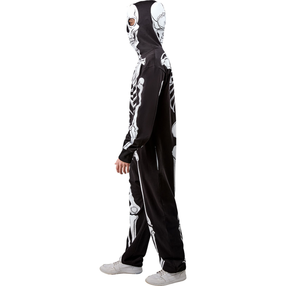 Skeleton Zip Up Adult Comfy Wear