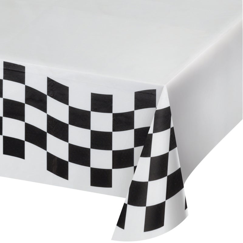 Checkered Flag Paper Tablecover