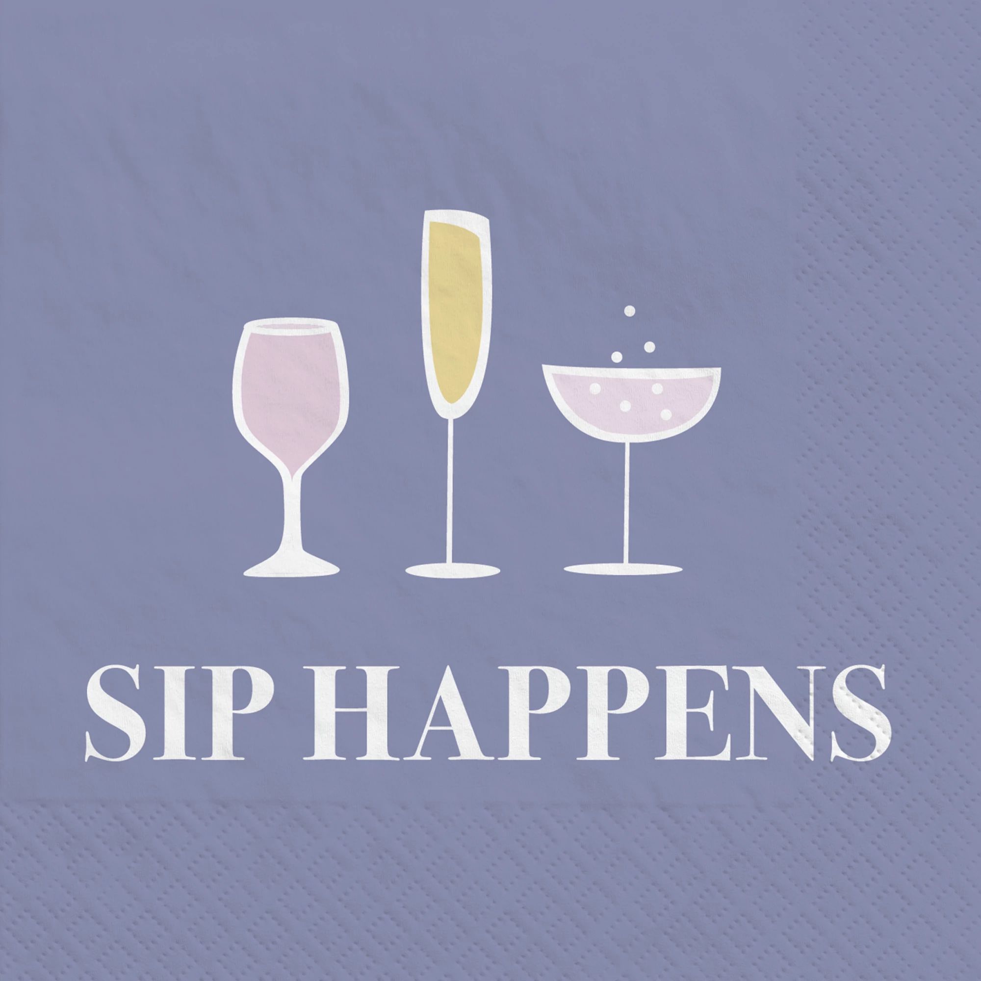 Sip Happens Beverage Napkins