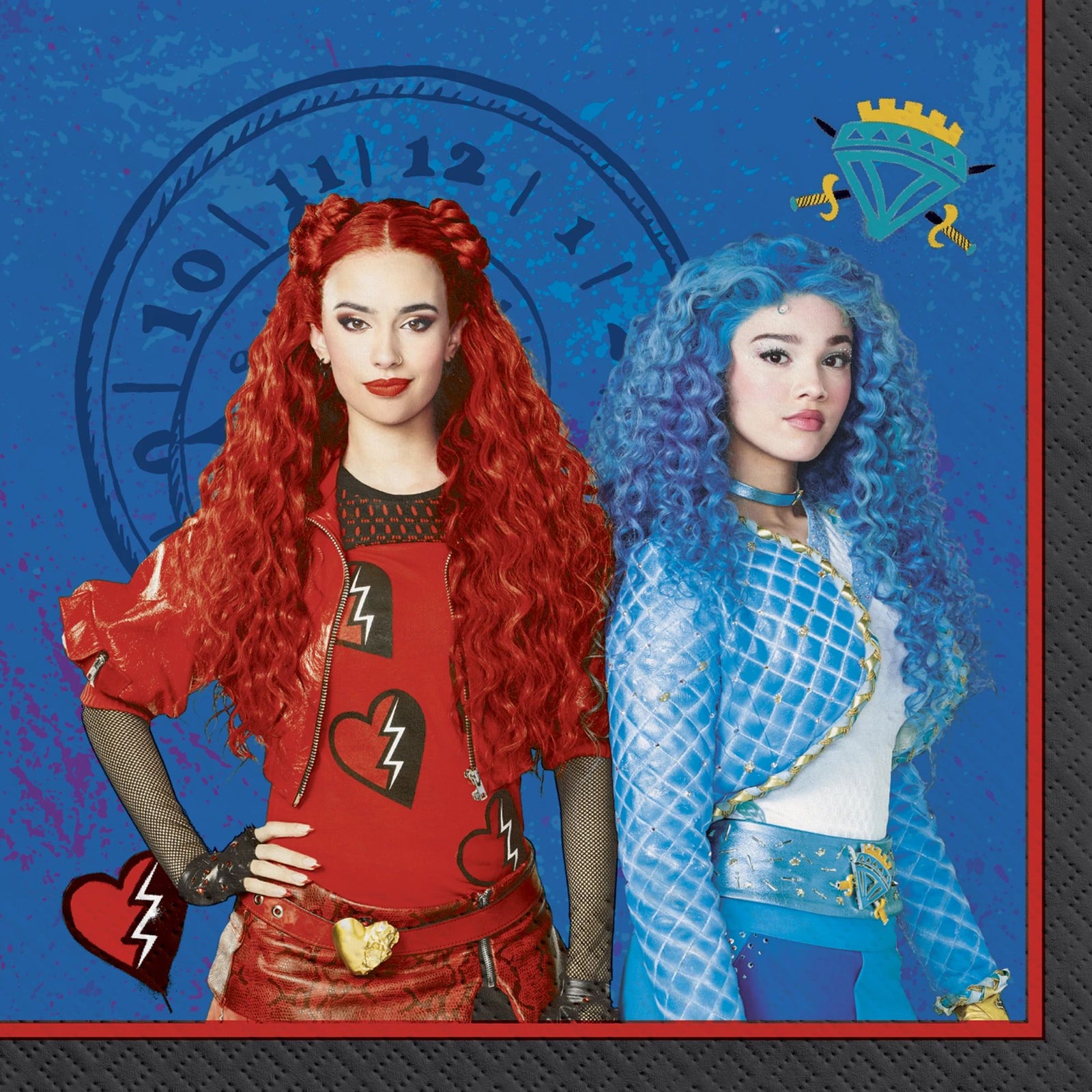 Disney Descendants 4 Beverage Napkins