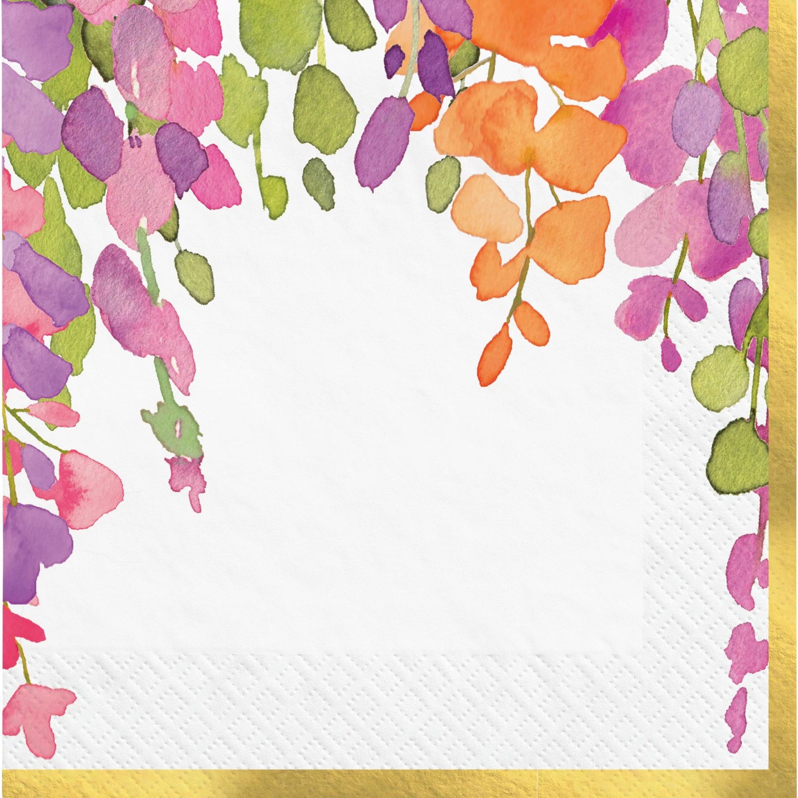 Romantic Floral Luncheon Napkins