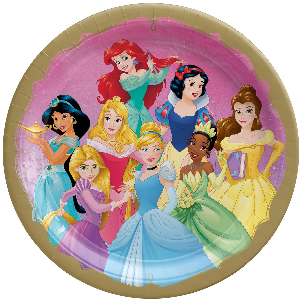 Disney Princesses 7&quot; Round Plates