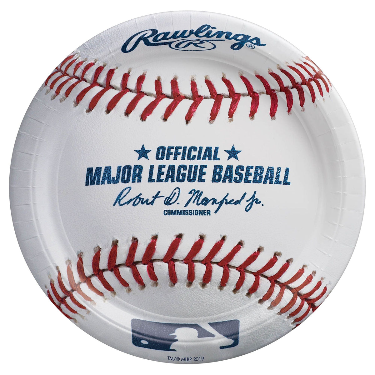 Rawlings™ Baseball Round Plate, 7&quot;