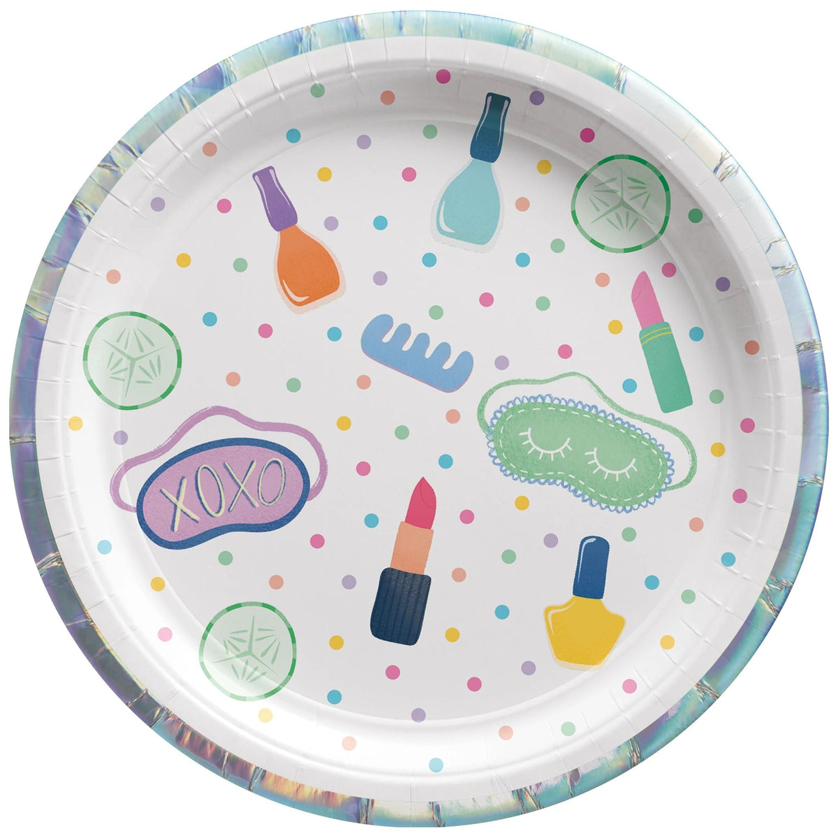 Spa Party 7&quot; Plates