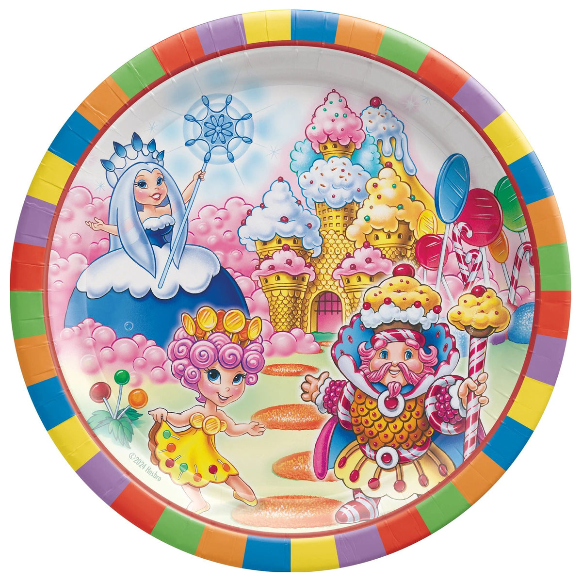 Candyland 9&quot; Round Plates