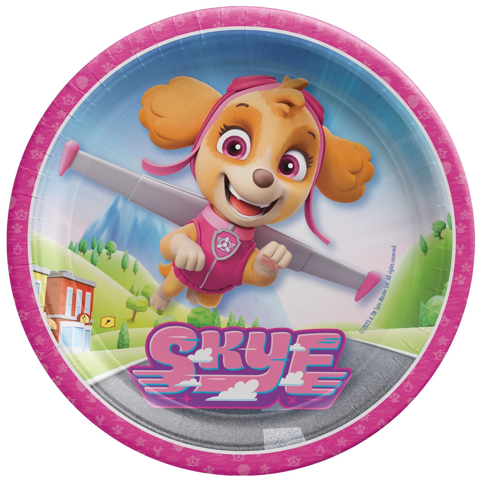 Paw Patrol- Skye 9" Plates