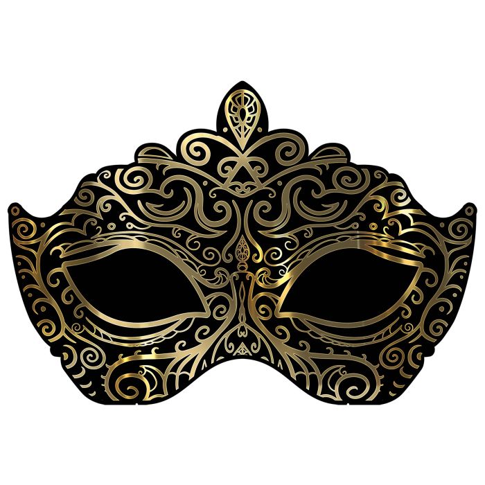 Masquerade Mask Stand-Up