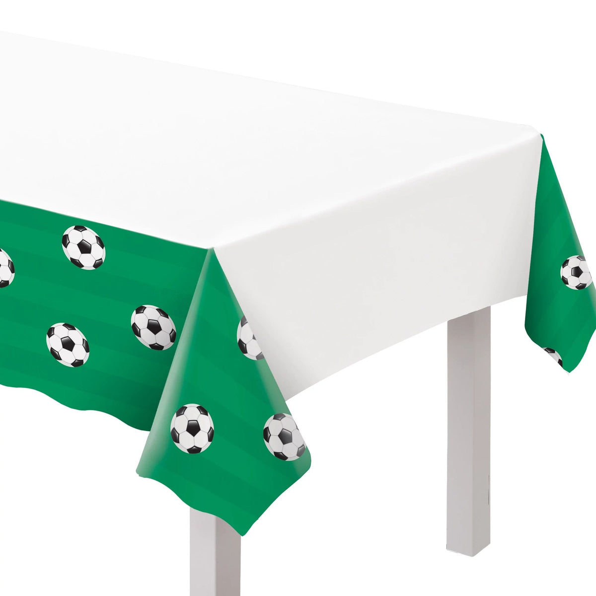 Corner Kick Plastic Table Cover