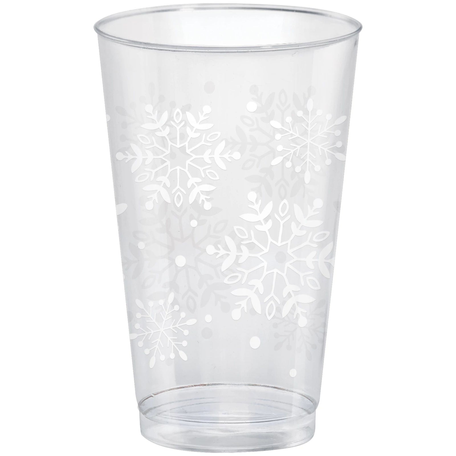 Snowflake Printed Tumblers, 16 oz.