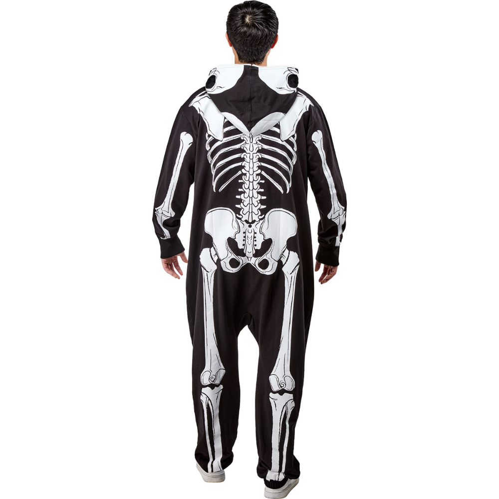 Skeleton Zip Up Adult Comfy Wear