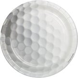 Sports Fanatic Golf Dessert Plates