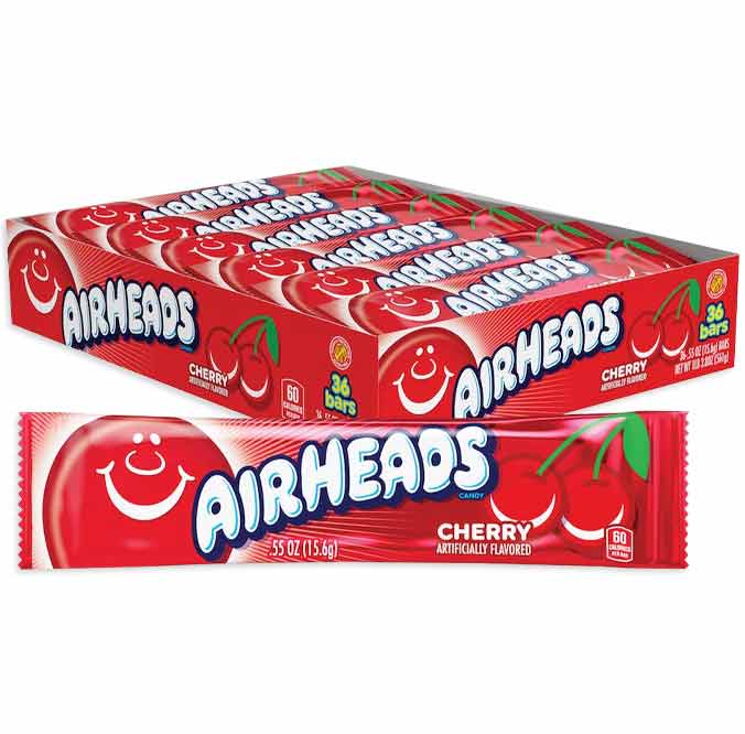 AIRHEADS SINGLES - CHERRY